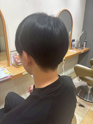 刈り上げマッシュ