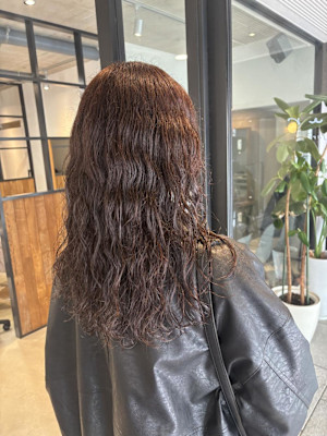 くせ毛活かす/カット/脱縮毛矯正