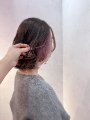 チラ見せインナーカラー⭐