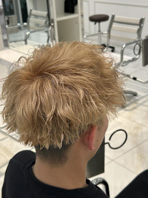 ハイトーン波打ちマッシュ