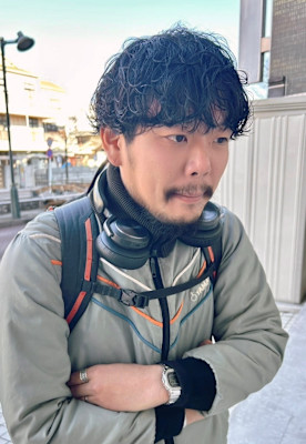 【メンズパーマ】無造作　ラフパーマ