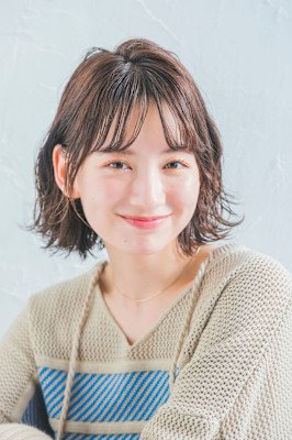 フリンジウェーブ・切りっぱなしボブ