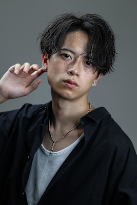 コンマ風センターパート