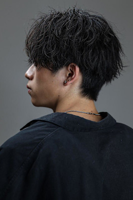 コンマ風センターパート