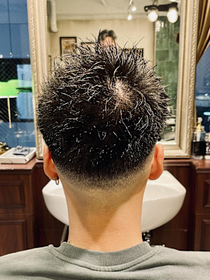 【20代 男性】ロンドンスパイキーツーブロック