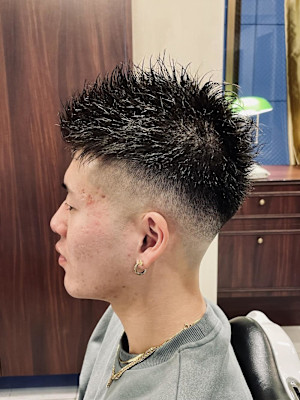 【20代 男性】ロンドンスパイキーツーブロック