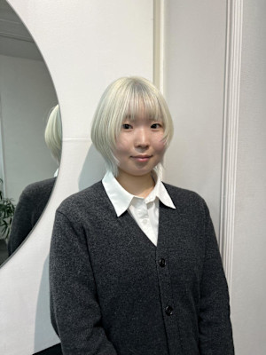 ホワイトカラー/ホワイトブロンド/ハイトーンカラー