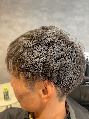 白髪活かしカラー