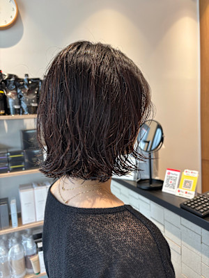 ニュアンスパーマボブ