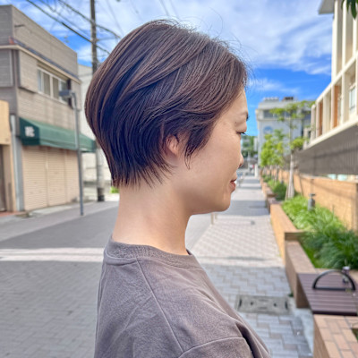 毎日を快適に！女性らしさも残したショートカット