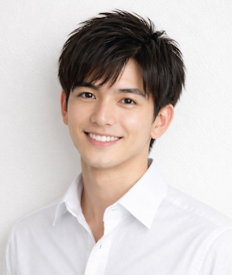 ナチュラルアップバングショート