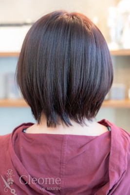 ♪黒髪クラゲヘアーオリーブグレー小顔ココアベージュ薄め前髪