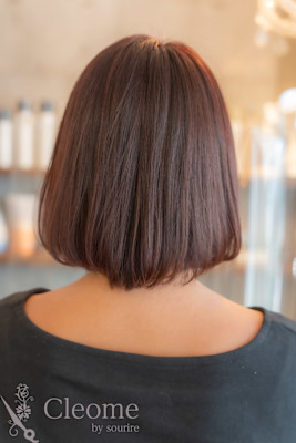 ♪黒髪クラゲヘアーオリーブグレー小顔ココアベージュ薄め前髪