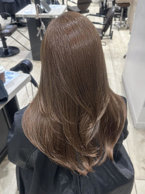 【AYAKI】レイヤーカット アッシュベージュ 銀座