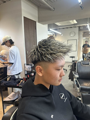 りつき/大宮/フェード/ジェットモヒカン/メッシュ