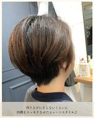 ≪お客様スタイル≫ ショート。