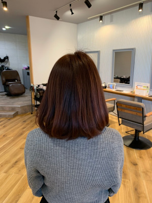 髪質改善 Colors cafe 伊勢崎店×スタイル