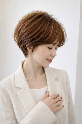 【sheta/AI】40、50代◎大人似合わせショートヘア