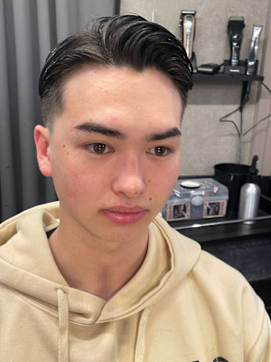 ビジネスかきあげバックスタイル