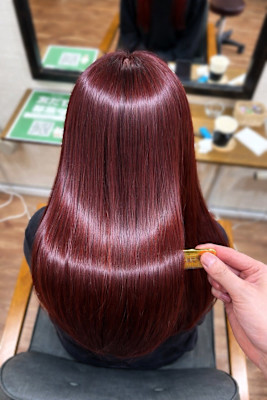 【Elme 野呂】褒められツヤ髪！髪質改善メテオカラー