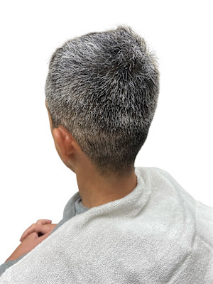 ベリーショート。全体をすっきり短く