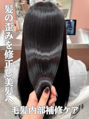 髪の芯から髪質改善★TOKIOトリートメント高濃度内部補修♪