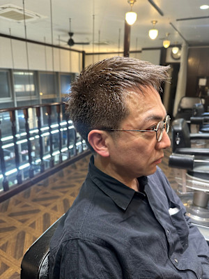 大人のナチュラルグレーショート