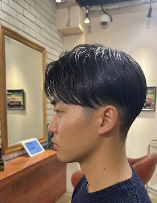 清潔感溢れる耳かけマッシュ【192スタイル】