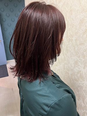 ミニウルフ/くすみブルー/テラコッタ/韓国マッシュ/くびれヘ