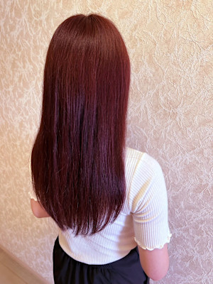 くすみピンク/ピンクグラデーション/ニュアンスカラー/韓国風