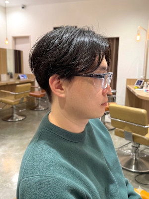 センターパート  森