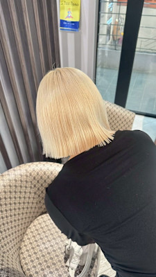 シルクホワイトボブ