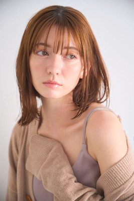 大人かわいいマロンベージュ