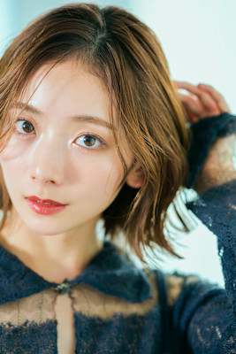 ヌーディーベージュ×くびれ外ハネボブ