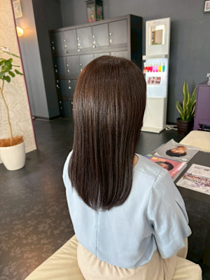 髪質改善ストレート