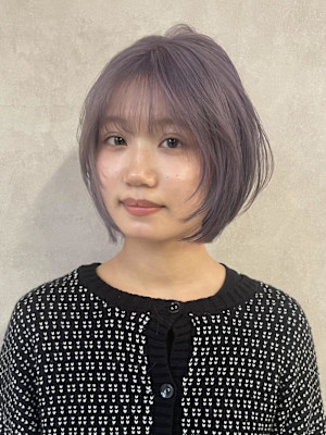 ハイトーンレイヤーボブ♪