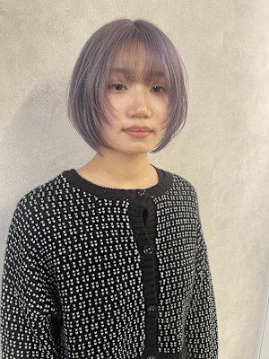 ハイトーンレイヤーボブ♪