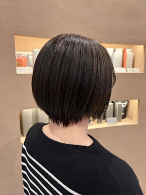 白髪ぼかしハイライト