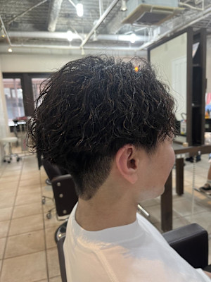 波巻きスパイラルパーマ！