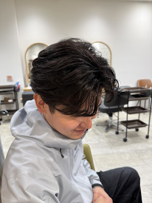 【滋賀大津】ナチュラルにかっこいい大人パーマ