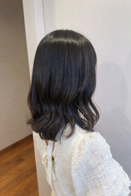 やわらか外ハネミディアムヘア/静岡髪質改善サロン