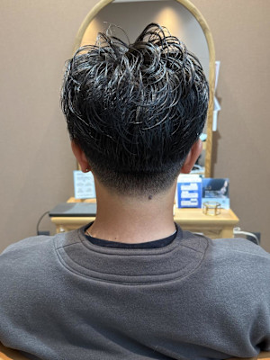 メンズニュアンスパーマ20代