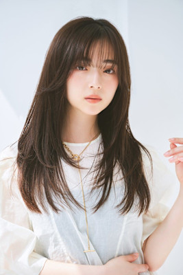 艶髪ロングローレイヤーストレート