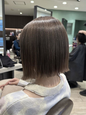 【AYAKI】切りっぱなしボブ 外ハネボブ 銀座