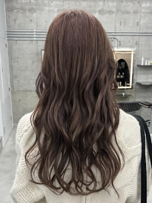 ラベンダーブラウン/ロング/大名