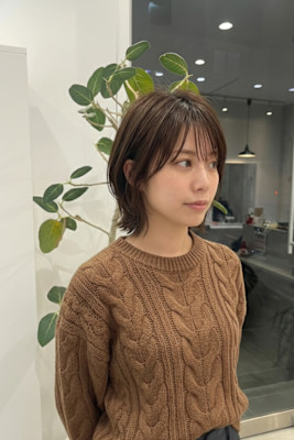 髪質改善 レイヤースタイル 大人可愛い