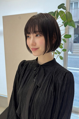 髪質改善 レイヤースタイル 大人可愛い