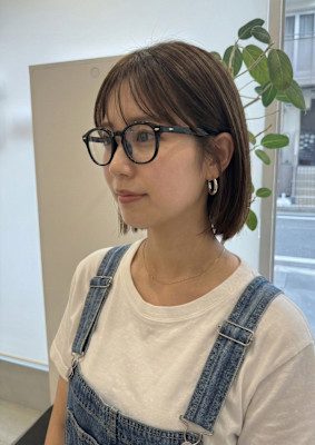 髪質改善 レイヤースタイル 大人可愛い