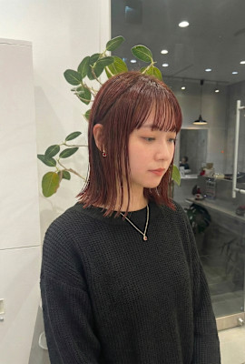 髪質改善 レイヤースタイル 大人可愛い