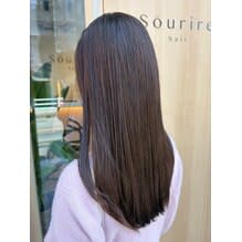 ショコラブラウン×ロング